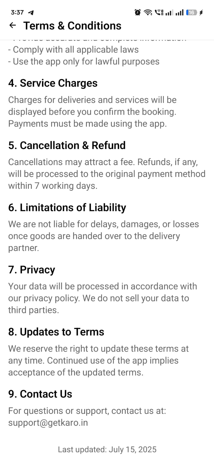 Runner App Screenshot 4