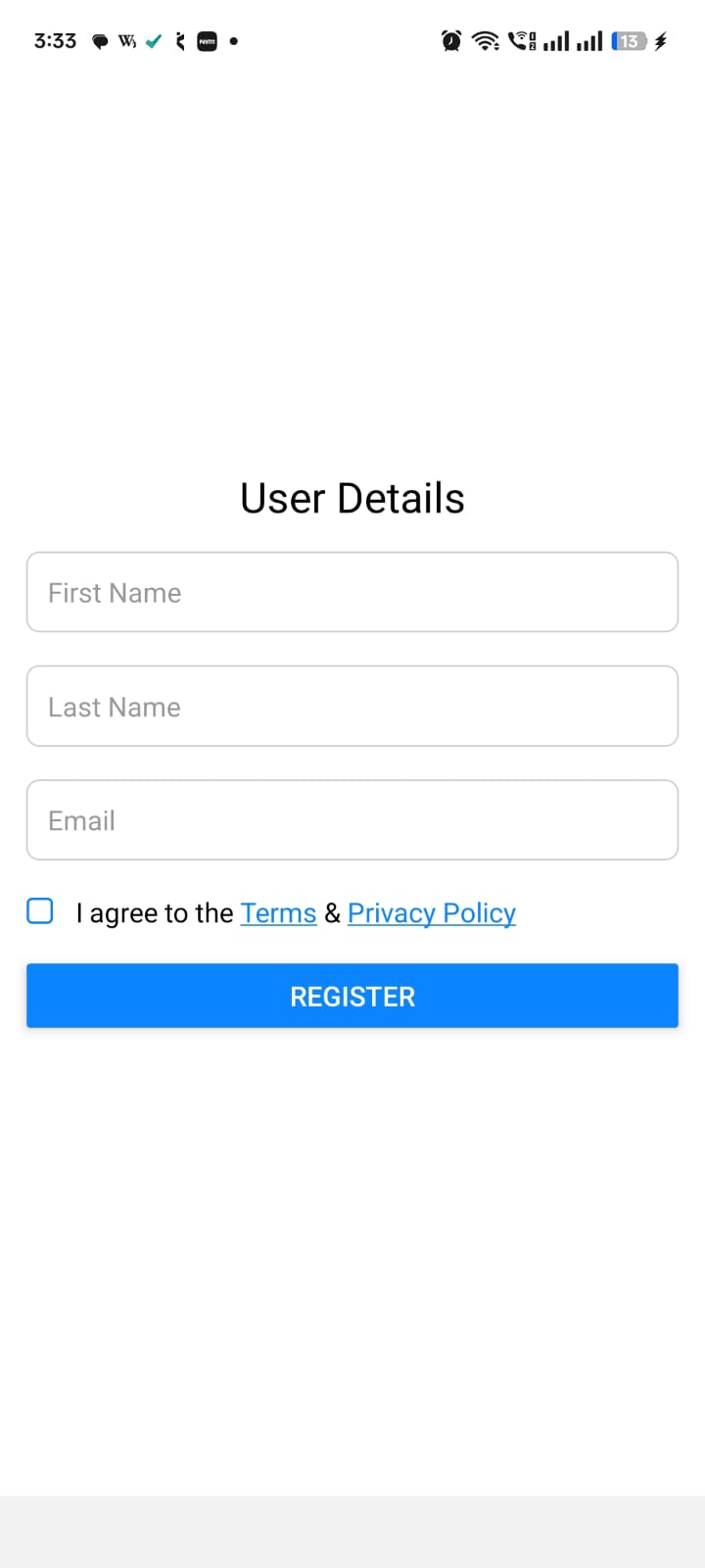 Runner App Screenshot 1